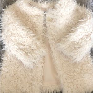Toddler fur jacket